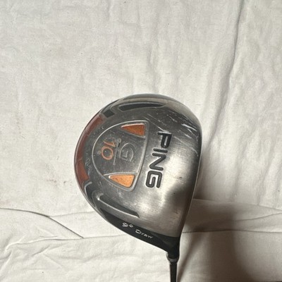 Ping G10 Driver 9° Stiff Flex Graphite Shaft 1-Wood Black Silver