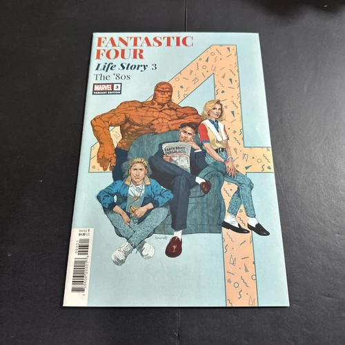 Fantastic Four Life Story #3 "The '80s", 2021 - Marvel - FIRST STEPS - 6.5 Ww4