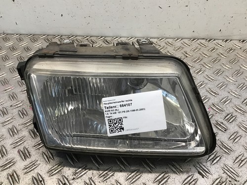 Scheinwerfer rechts  Audi A3 (8L) 664107