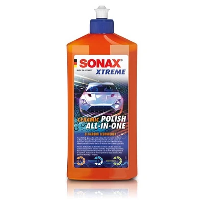 SONAX 500 ml XTREME CERAMIC POLISH ALL-IN-ONE VERSIEGELUNG POLITUR WACHS WAX  - Bild 1 von 4