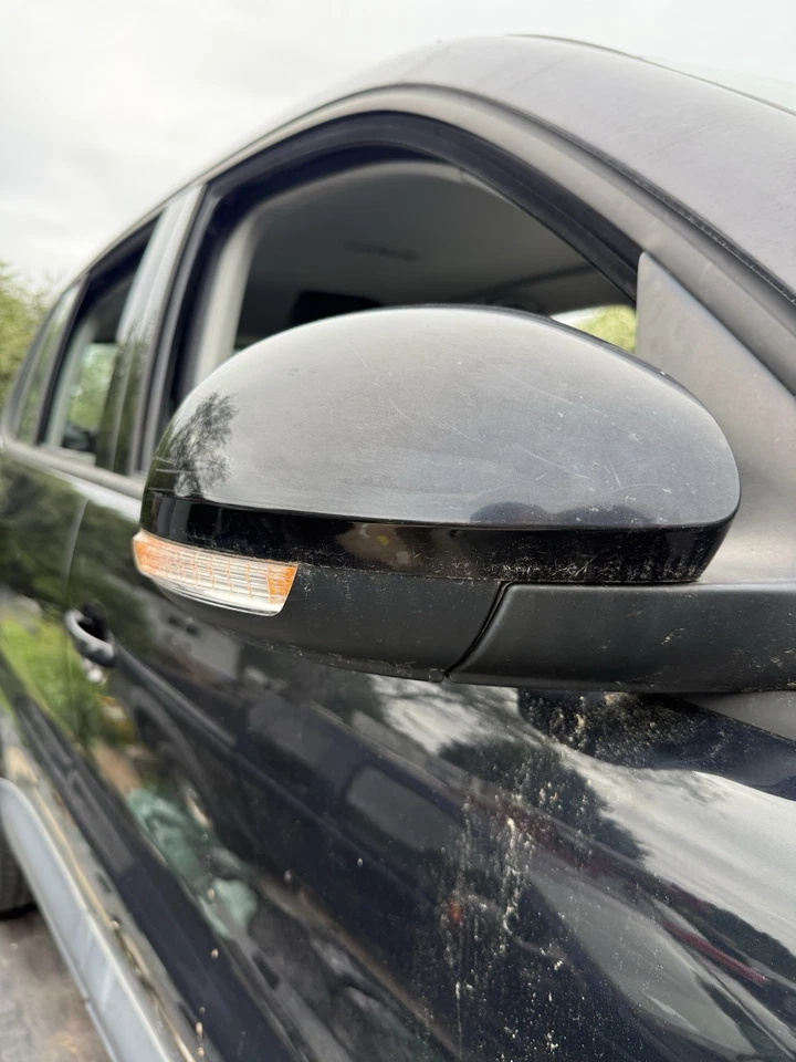 Espejo retrovisor derecho para pasajero Volkswagen Tiguan 2009-2017 titanio negro OEM Foto 2 de 4