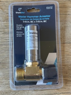 SharkBite Water Hammer Arrestor 7/8'' BC 7/8'' BC  Quiets Banging Pipes Toilet
