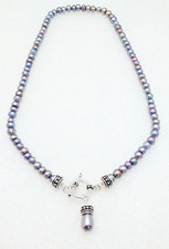 Premier Designs Jewelry SHADES OF GREY Freshwater Pearl Necklace New