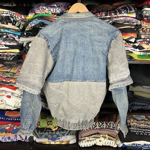 Vintage 80s GUESS Georges Marciano Denim Jacket Size Small Back To The Future - Picture 9 of 9
