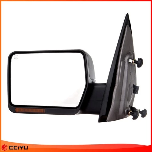 Left Side Power Heated Signal Towing Mirror Driver For 04 05 06 Ford F150 Truck