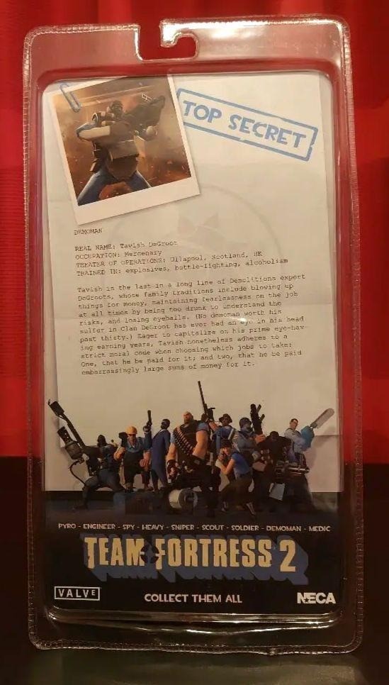 Team Fortress 2 BLUE Demoman Action Figure NECA Valve TF2 | eBay