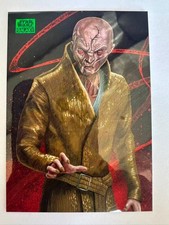 2024 Marvel Topps Chrome Star Wars Galaxy SUPREME LEADER SNOKE 091/199