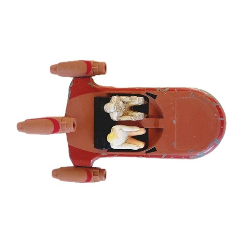 Beater Vintage Kenner Star Wars 1978 Diecast Land Speeder Luke Skywalker & C-3PO - Picture 10 of 12