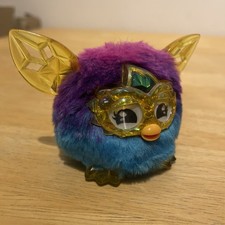 FURBY BABY CRYSTAL FURBLING RAINBOW PINK/PURPLE/BLUE UNTESTED 
