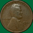 1922-D Lincoln Wheat Cent Fine F Coin #34839