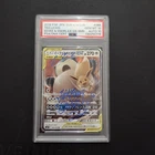 Pokemon Card Eevee & Snorlax Gx 066/095 Japanese Ted Lewis Signed PSA 10 Auto 10