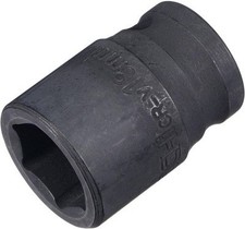 sourcing map 1/2" Drive by 18mm 6-Point Impact Socket, CR-V Steel 1.5" Length