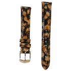Michele Women's 16mm Leopard Print Leather Watch Band 301926200 — photo 1