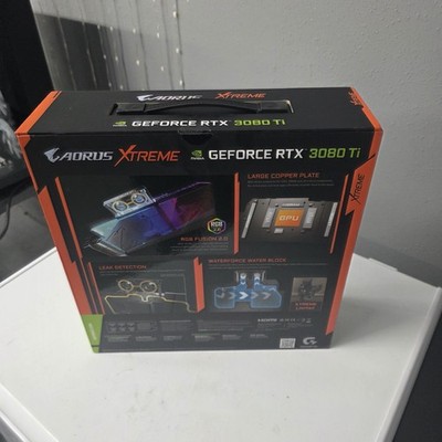 AORUS GeForce RTX 3080 Ti Xtreme Waterforce WB 12GB   Used, Fully Functional