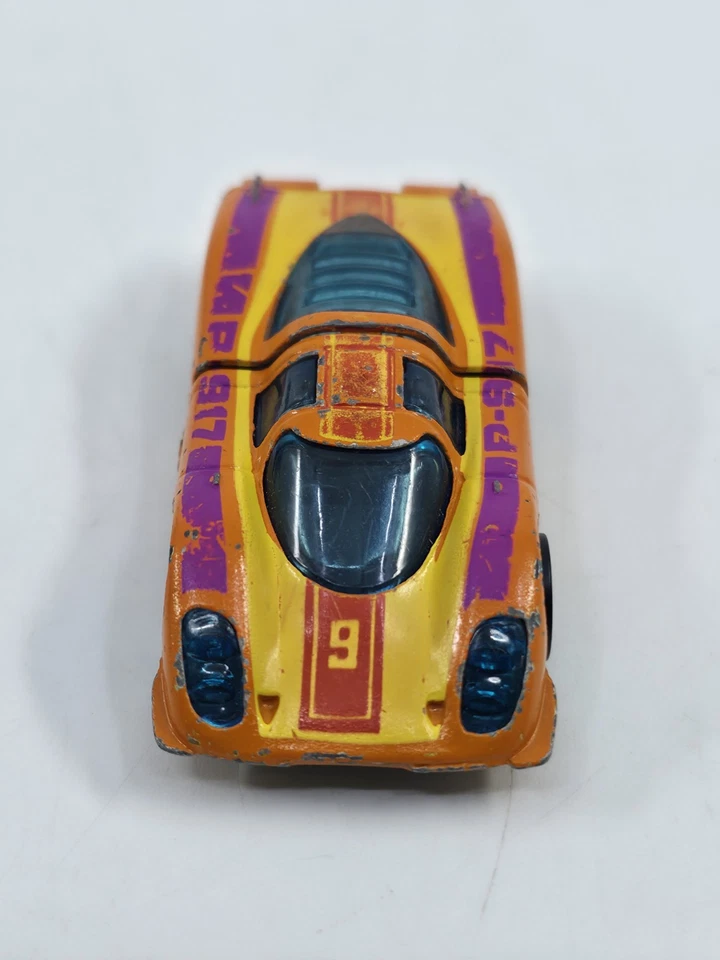 Hot Wheels Porsche 917 Blackwall fondo negro P-917 1969 Hong Kong vintage Foto 3 de 4