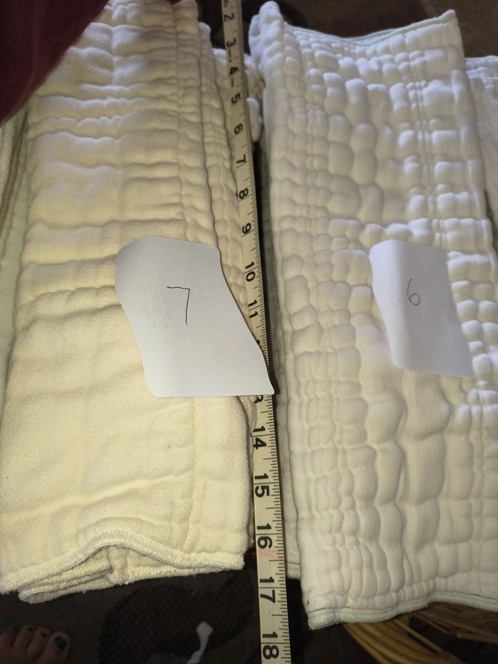 Enorme juego de 40 fundas de pañales y 65 forros de tela de algodón con 2 bolsas de pañales Foto 4 de 4