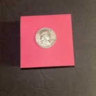 Nice 1958-D Silver Franklin Half Dollar, Ungraded,