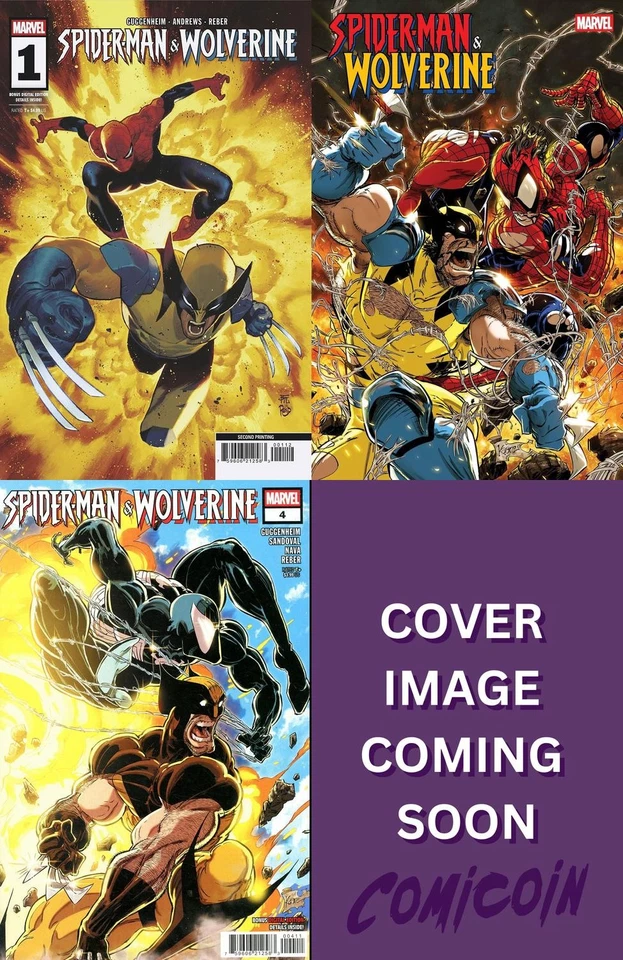 Spider-Man & Wolverine (Issues #1 to #6 inc Variants, 2025)