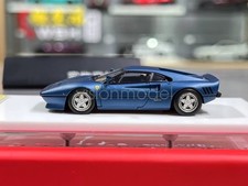 DMH 1:64 Scale Blue 1984 288 GTO Racing Sports Diecast Resin Toy Collection