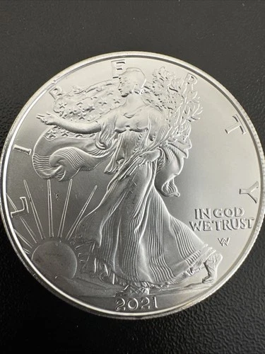 2021-W American Silver Eagles 1 oz BU (Type 2) West Point Mint