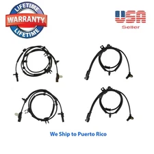 Set of 4 ABS Wheel Speed Sensor Front Rear Right & left Fit FORD F150 2011-2014