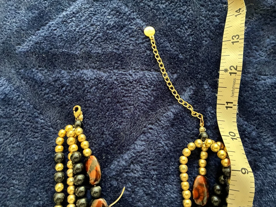 De colección. Juego de joyas colgantes y cuentas tono marrón Alfani Foto 3 de 4