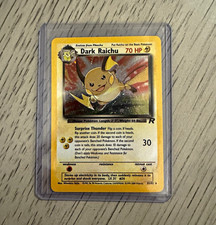Pokemon TCG Dark Raichu 83/82 Team Rocket Holo Secret Rare English NEAR MINT