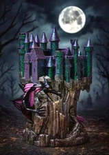 NEW Bath & Body Works Maleficent Dragon Castle Disney Villains Candle Holder