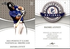 DANIEL CUVET 2022 LEAF PERFECT GAME 