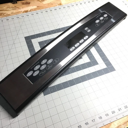 Dacor 27" Double Oven Control Panel Membrane Switch 13378 13378S 62648B - DAMAGE - product listing photo