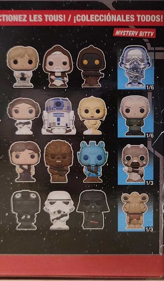Funko Pop Bitty Paquete de 4 Set Star Wars - Han Solo *TÚ ELIGES ESPECIAL BITTY* Foto 3 de 3