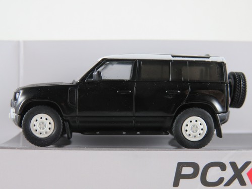PCX87 870391 Land Rover Defender 110 (2020) in schwarz/weiß 1:87/H0 NEU/OVP