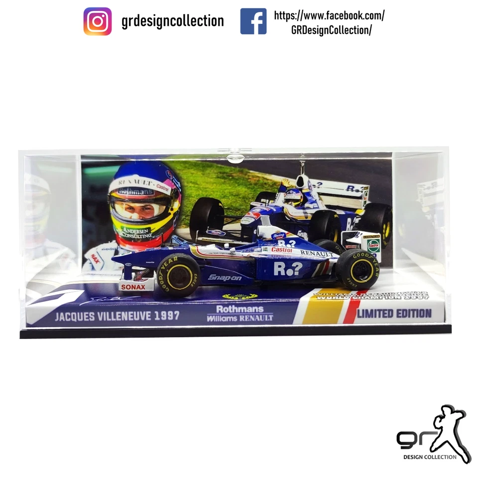 Jacques Villeneuve - Williams FW19 - F1 World Champion 1997 / Altaya-IXO / 1:43 - Immagine 2 di 4