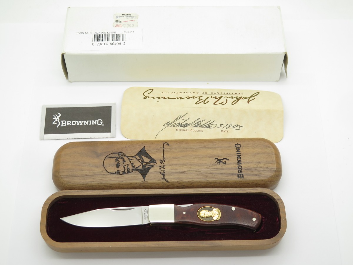 1995 Browning 152 Limited Edition Seki Japan Wood 3.75 1995 Browning 152 Limited Edition Seki Japan Wood 3.75