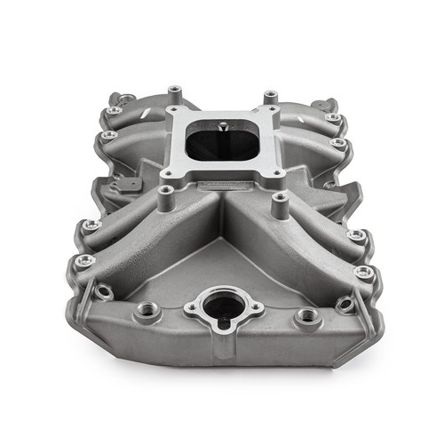 Oldsmobile 400 425 455 Satin Low Rise Intake Manifold  - Picture 1 of 4