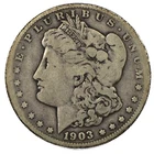 1903-S Morgan Silver Dollar $1 Very Good VG+ San Francisco