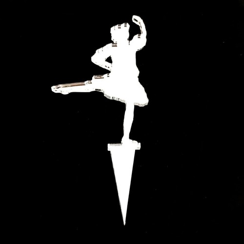 Highland Danseuse Gâteau & Cupcake Toppers, Beaucoup Couleurs & Tailles