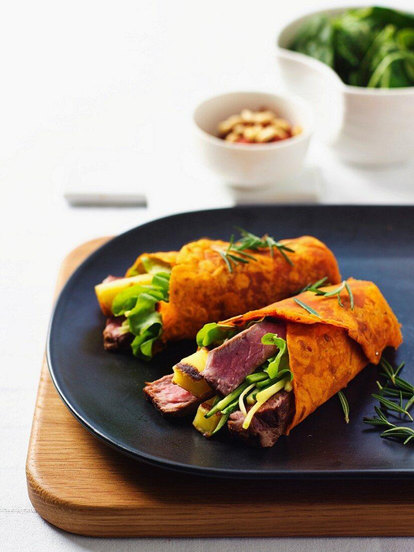 Thumbnail - Wraps & Tacos Füllen - Rollen - Genießen