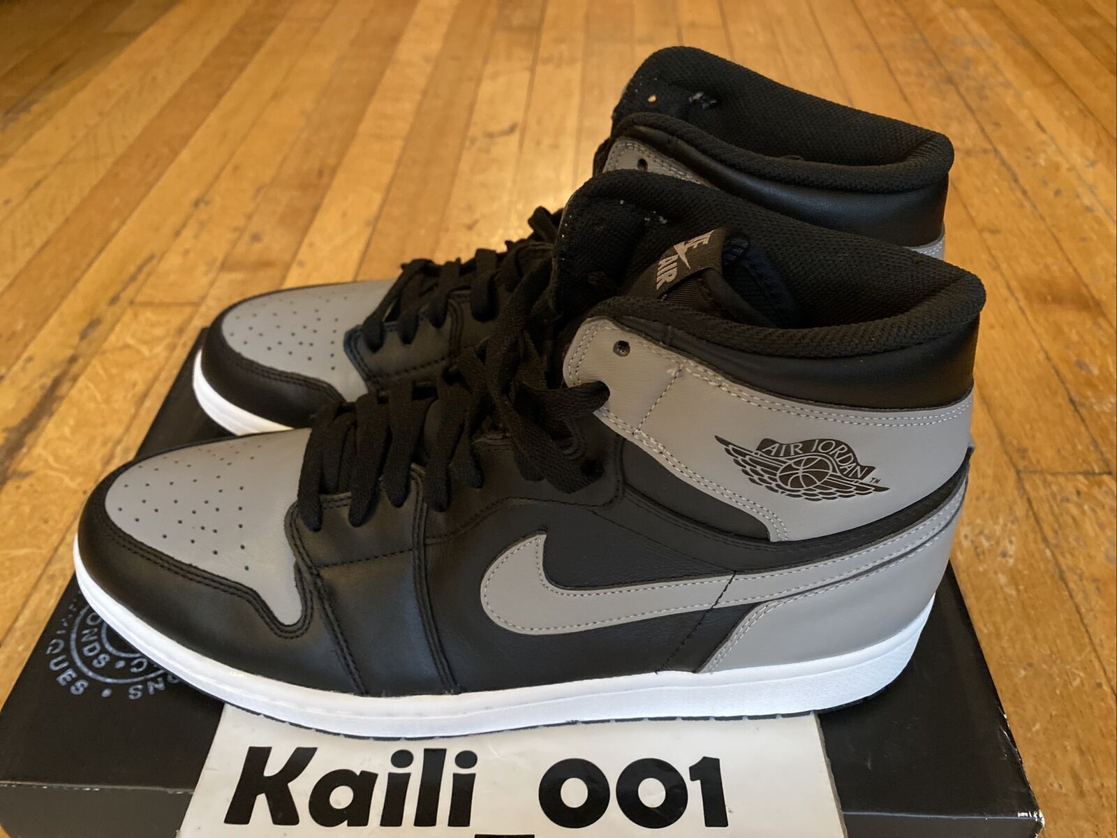 Nike Air Jordan 1 Retro High OG Size 12 Shadow B grade Royal Bred Banned 2013 A