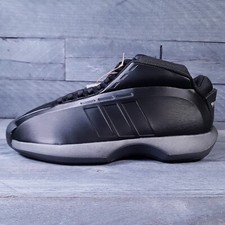 ADIDAS Crazy 1 Kobe Bryant Retro Basketball Shoes Mens 12 Triple Black