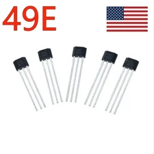 10pcs SS49E Linear Hall Effect Sensor 3-Pin Magnetic Field Switch Arduino DIY