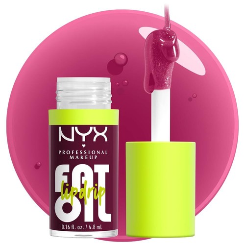 NYX PROFESSIONAL MAKEUP Fat Oil Lip Drip, Moisturizing, Shiny and Vegan Tinted L - Picture 20 of 26