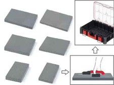Customisable Tool box Foam Cut and Peel Foam Sheets Inserts Organiser Grey