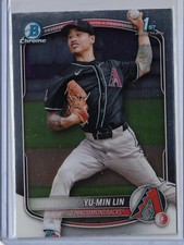2025 Bowman - Chrome Prospects 1st Yu-Min Lin #BCP-27 (RC)
