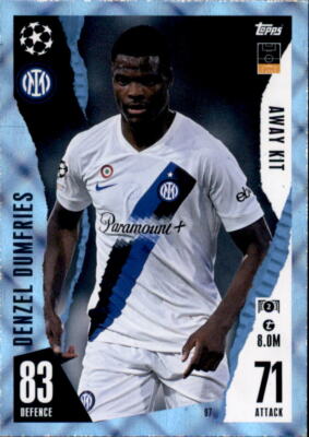 Champions League EXTRA 97 - Denzel Dumfries? - Away Kit - CRYSTAL - 2023/2024