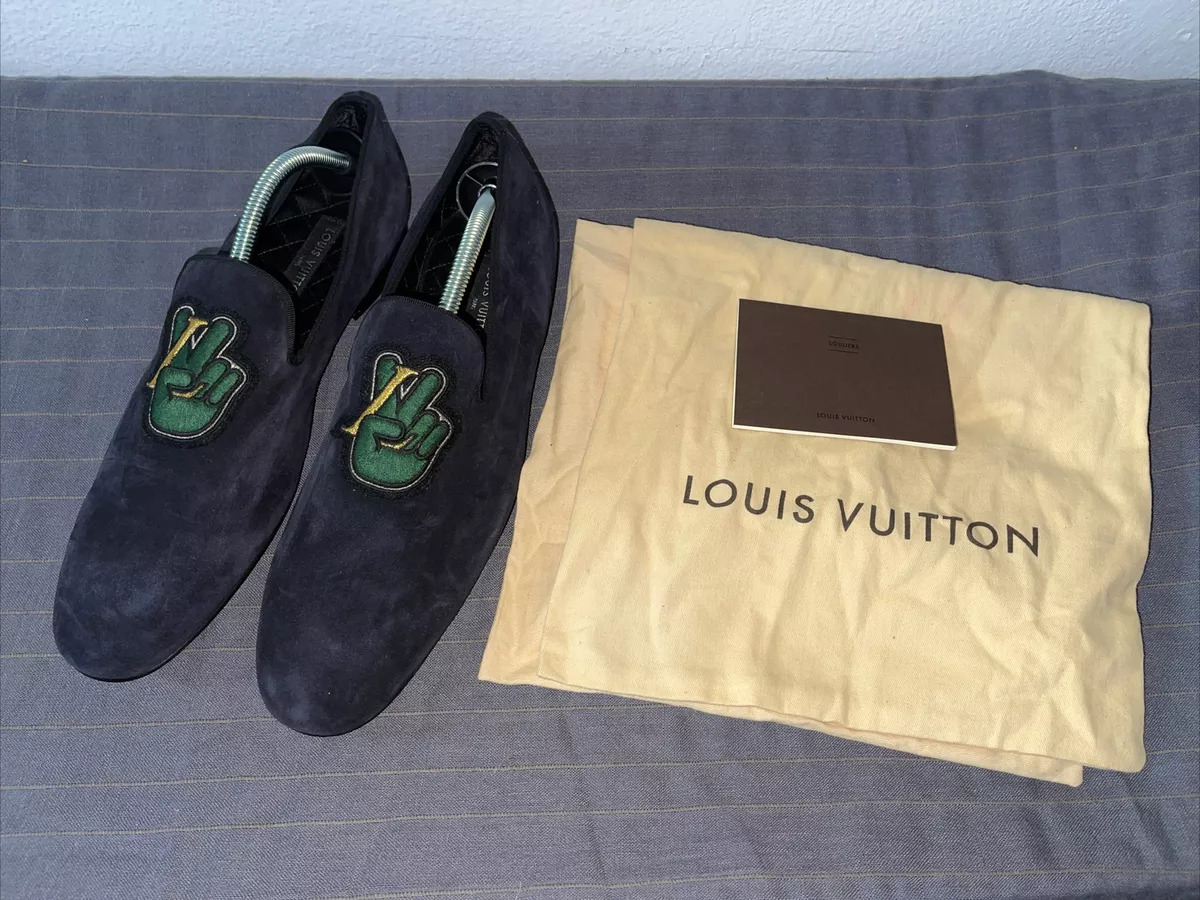 Louis vuitton slippers mens sale