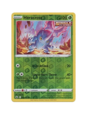 Pokemon - Heracross - 006/198 - Reverse Holo - Chilling Reign - NM