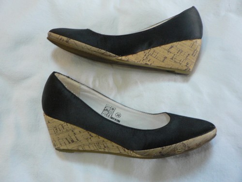 Damen Buffalo girl, Pumps, Gr. 38, schwarz, Wedge-/Keilabsatz - Bild 3 von 3