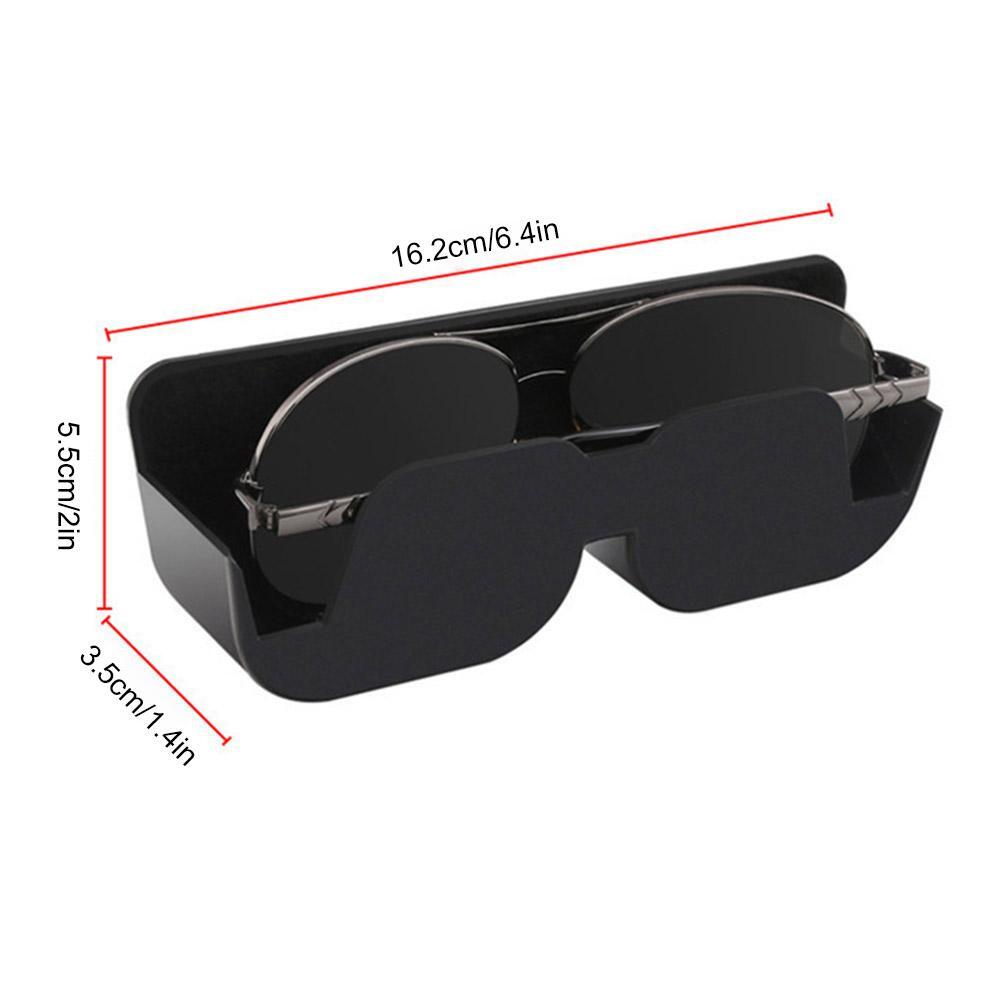 AU 3Pcs Car Glasses Case Adhesive Eyeglasses Holder Card Ticket Case au-3pcs-car-glasses-case-adhesive-eyeglasses-holder-card-ticket-case