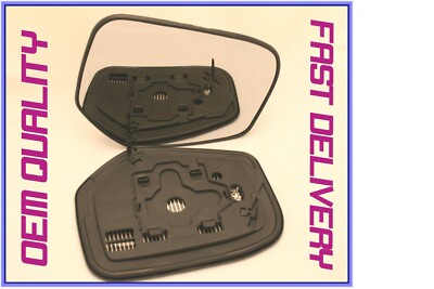 Car Left or Right Rearview Wing Door Mirror Glass Heated Fit